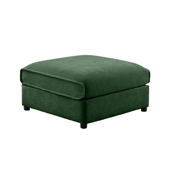 English Elm 24 Modular Chenille Sectional Sofa with Hidden Storage and Ergonomic Rounded Design W714P271868