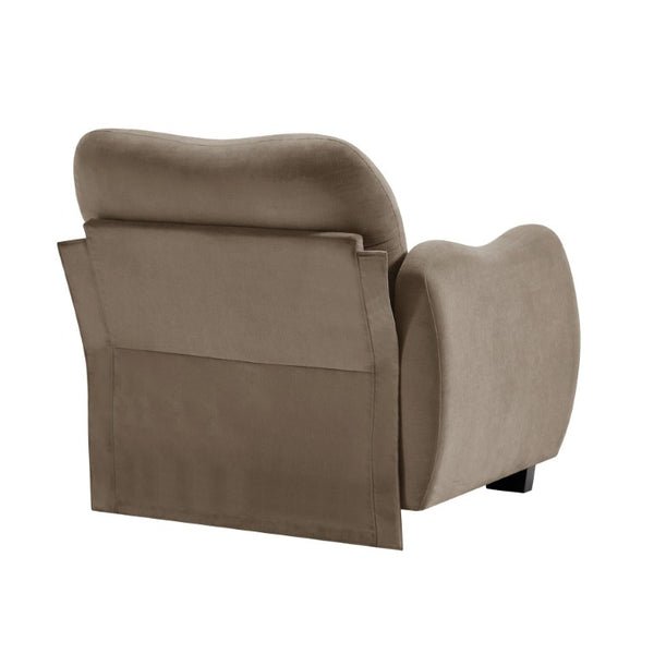 English Elm Lsf Curved Chenille Sofa with Lumbar Pillows for a Cozy Modern Living Room Coffee LSF Sofa W714P499767