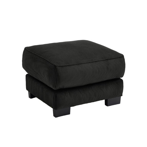 English Elm Ottoman Corduroy Modular Sectional Sofa with Memory Foam and Adjustable Backrest W714P520829