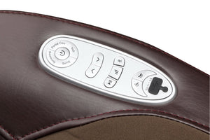English Elm Massage Recliner with SL Track Shiatsu Full Body Heat Therapy and Bluetooth Speaker W73030043