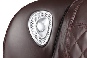 English Elm Massage Recliner with SL Track Shiatsu Full Body Heat Therapy and Bluetooth Speaker W73030043