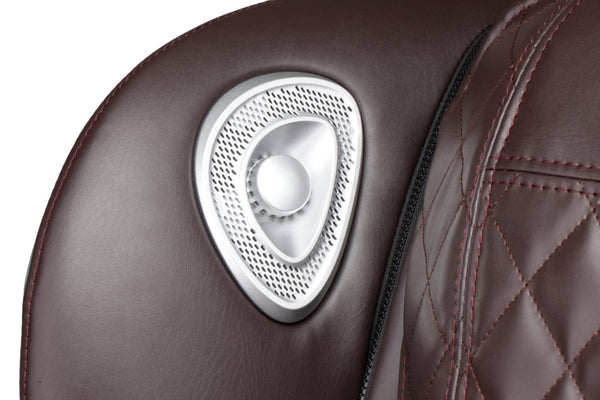 English Elm Massage Recliner with SL Track Shiatsu Full Body Heat Therapy and Bluetooth Speaker W73030043