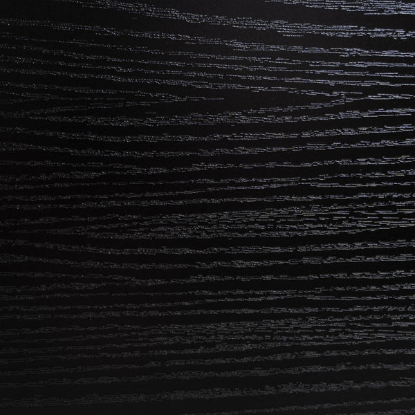 English Elm 63"wavy Sculptural Matte Sideboard with Wave Front Doors and Adjustable Interior Shelving Black W757P330674