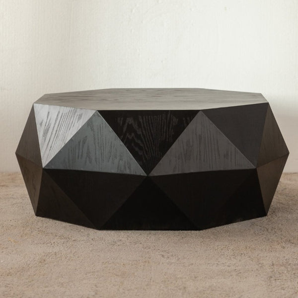 English Elm 38Three-Dimensional Embossed Relief Coffee Table Rustic Retro Solid Wood Living Room W757P457332