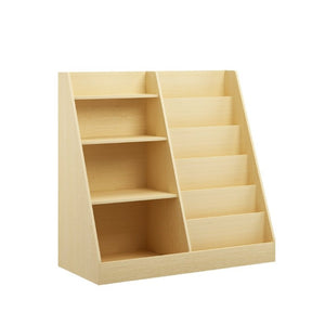 English Elm Kids Four Tier Wooden Bookcase Open Shelf Organizer for Nursery Playroom Bedroom W808P432003