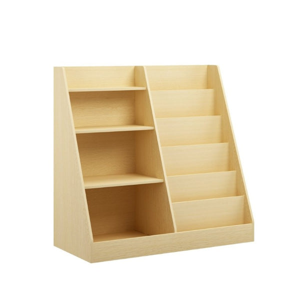 English Elm Kids Four Tier Wooden Bookcase Open Shelf Organizer for Nursery Playroom Bedroom W808P432003