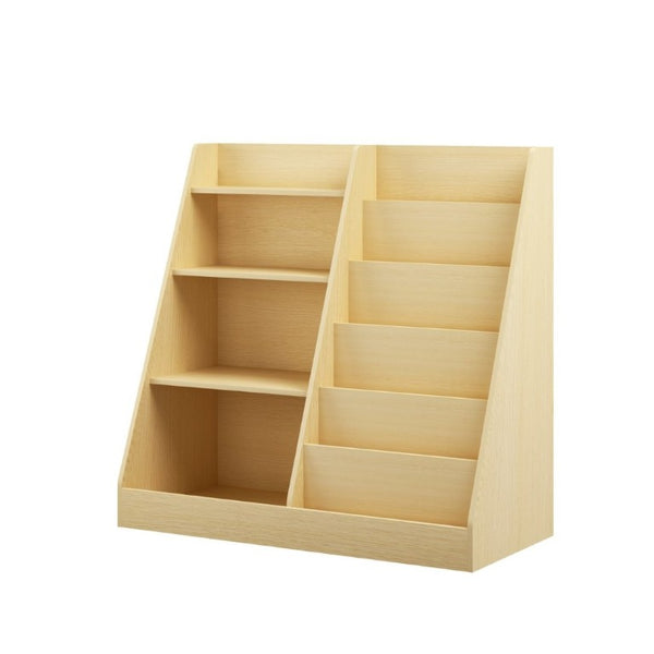 English Elm Kids Four Tier Wooden Bookcase Open Shelf Organizer for Nursery Playroom Bedroom W808P432003