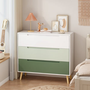 English Elm Dcw26010-S Sage Green 3 Drawer Compact Dresser with Euro Glides for Nursery Rooms W808P475145