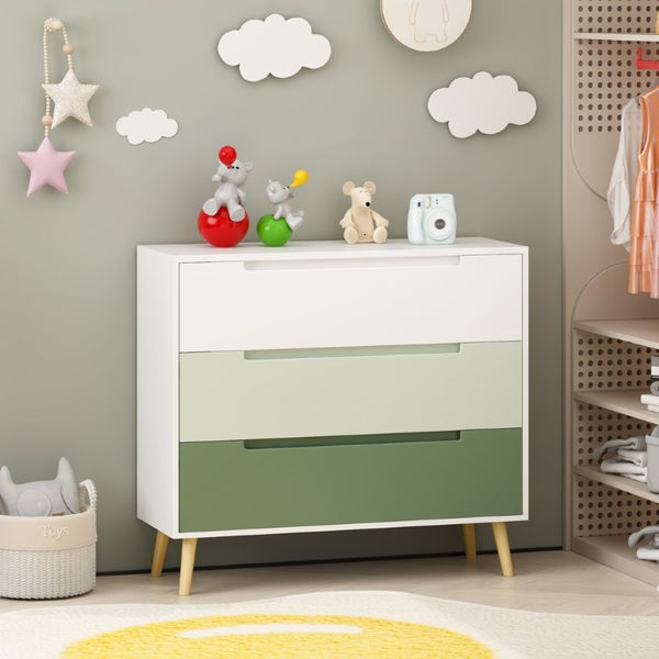 English Elm Dcw26010-S Sage Green 3 Drawer Compact Dresser with Euro Glides for Nursery Rooms W808P475145