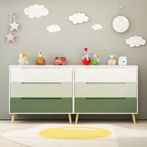 English Elm Dcw26010-S Sage Green 3 Drawer Compact Dresser with Euro Glides for Nursery Rooms W808P475145