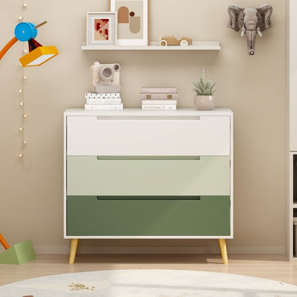 English Elm Dcw26010-S Sage Green 3 Drawer Compact Dresser with Euro Glides for Nursery Rooms W808P475145