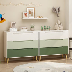 English Elm Dcw26010-S Sage Green 3 Drawer Compact Dresser with Euro Glides for Nursery Rooms W808P475145