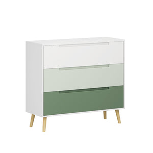 English Elm Dcw26010-S Sage Green 3 Drawer Compact Dresser with Euro Glides for Nursery Rooms W808P475145