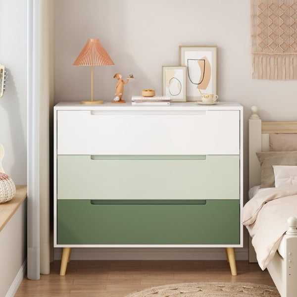 English Elm Dcw26010-S Sage Green 3 Drawer Compact Dresser with Euro Glides for Nursery Rooms W808P475145