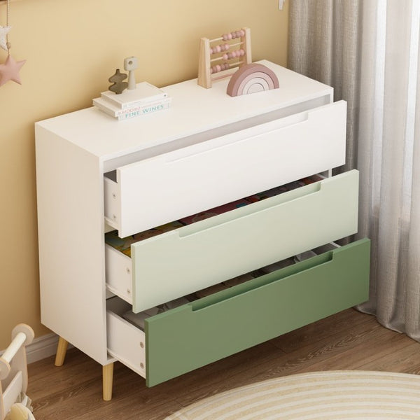 English Elm Dcw26010-S Sage Green 3 Drawer Compact Dresser with Euro Glides for Nursery Rooms W808P475145