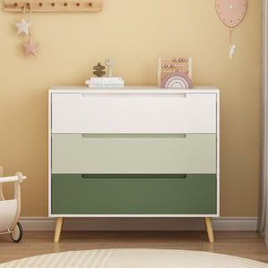 English Elm Dcw26010-S Sage Green 3 Drawer Compact Dresser with Euro Glides for Nursery Rooms W808P475145