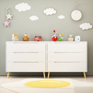 English Elm Dcw26010-W Three Drawer White Dresser with Euro Glides for Kids or Guest Rooms W808P475147
