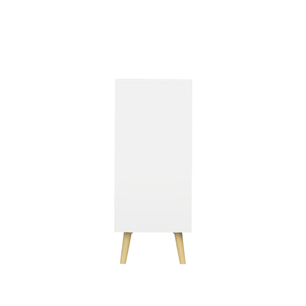 English Elm Dcw26010-W Three Drawer White Dresser with Euro Glides for Kids or Guest Rooms W808P475147