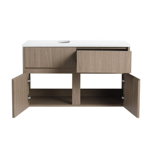 English Elm 32(31-1/2") Floating Bathroom Vanity Cabinet Soft Close Doors Drawer Modern Bath W999P321191