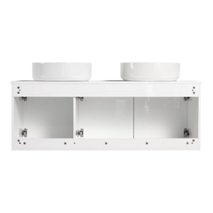 English Elm Bathroom Solid Resin Vessel Sink with Non-Porous Surface for Modern Vanity Spaces Plywood - A W999S00238