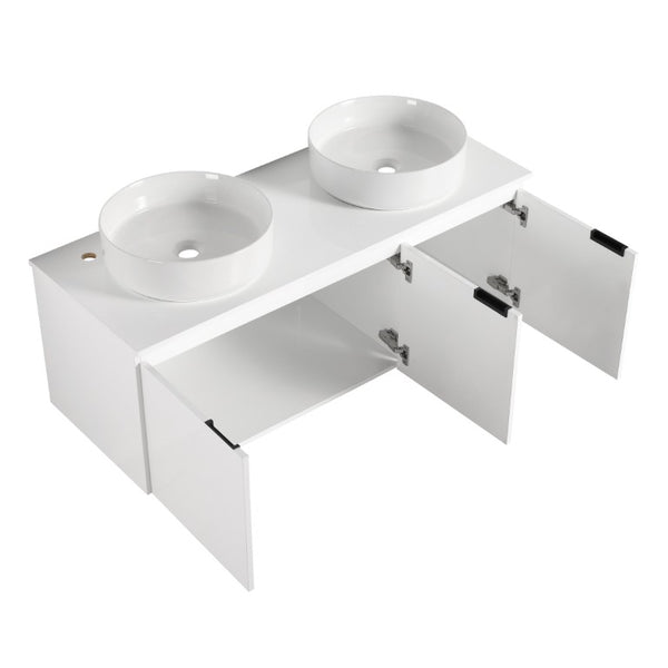English Elm Bathroom Solid Resin Vessel Sink with Non-Porous Surface for Modern Vanity Spaces Plywood - A W999S00238