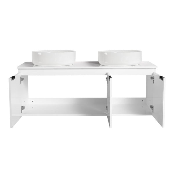 English Elm Bathroom Solid Resin Vessel Sink with Non-Porous Surface for Modern Vanity Spaces Plywood - A W999S00238