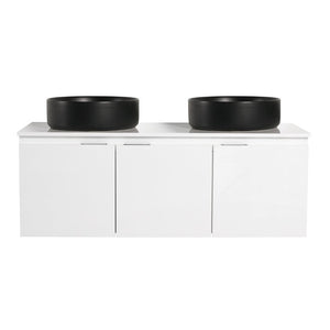 English Elm Bathroom Solid Resin Vessel Sink with Non-Porous Surface for Modern Vanity Spaces Plywood - B W999S00239
