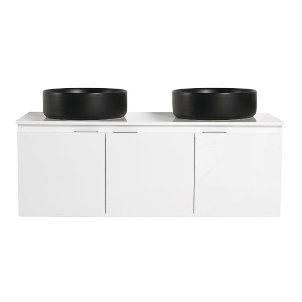 English Elm Bathroom Solid Resin Vessel Sink with Non-Porous Surface for Modern Vanity Spaces Plywood - B W999S00239