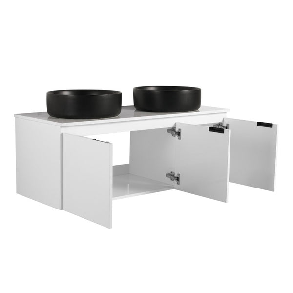 English Elm Bathroom Solid Resin Vessel Sink with Non-Porous Surface for Modern Vanity Spaces Plywood - B W999S00239