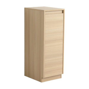 English Elm 48 Inch Freestanding Oak Bathroom Vanity with Ceramic Sink and Soft Close Storage Cabinet W999S00572