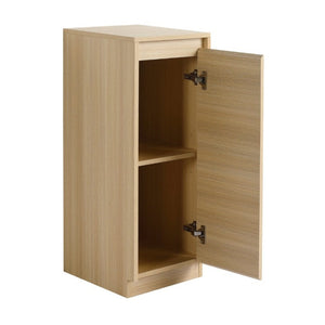 English Elm 48 Inch Freestanding Oak Bathroom Vanity with Ceramic Sink and Soft Close Storage Cabinet W999S00572
