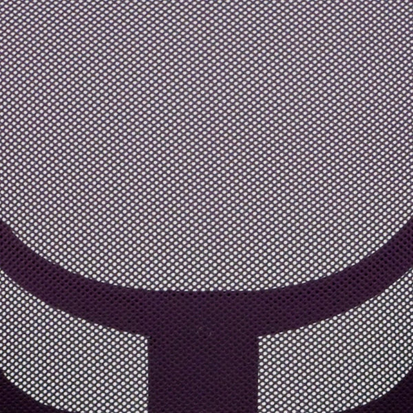 English Elm Neri Low Back Mesh Swivel Task Office Chair with Ergonomic Support for Comfort in Small Spaces Purple WA-3074-PUR-A-GG