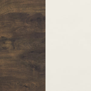 Legends Furniture Bridgevine Home Washington 48 Inch Fireplace With Mantel, Jasmine Whitewash And Barnwood Finish Barnwood And Jasmine White, White Poplar Solids And Okoume Veneers With Knotty Alder Top Wa5110.Bjw