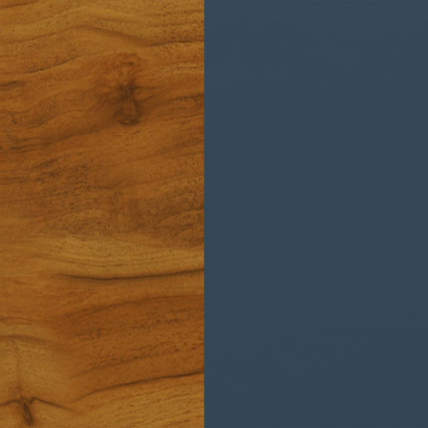 Legends Furniture Bridgevine Home Washington 48 Inch Fireplace With Mantel, Blue Denim And Whiskey Finish Blue Denim And Whiskey, Blue Poplar Solids And Okoume Veneers With Knotty Alder Top Wa5111.Bwk