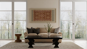Feizy Rugs Wallace Handmade Wool Floral Paisley Area Rug for Bohemian and Transitional Living Rooms 5' x 8' WAL8A37FBGE000E10