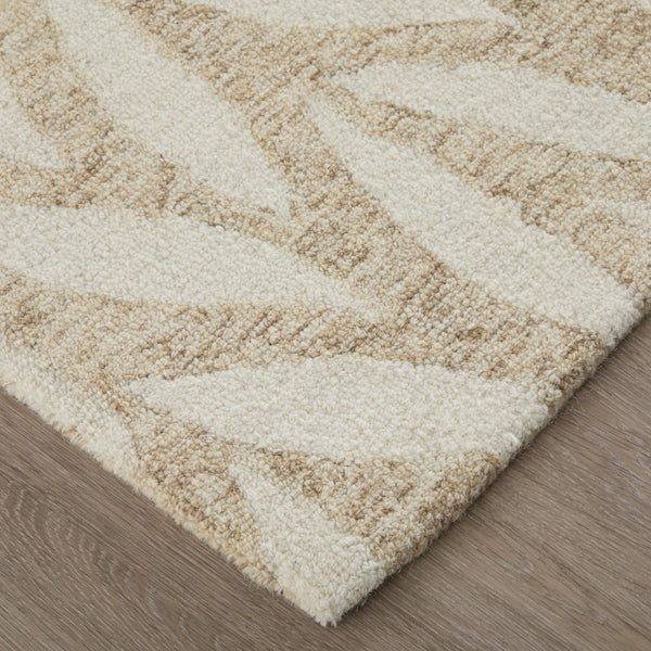Feizy Rugs Wallace Handmade Wool Floral Paisley Area Rug for Bohemian and Transitional Living Rooms 5' x 8' WAL8A37FBGE000E10