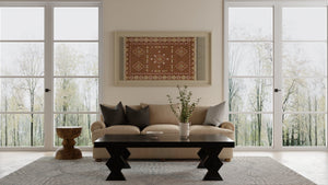 Feizy Rugs Wallace Handmade Wool Area Rug with Botanical Motif for Living Room or Bedroom 5' x 8' WAL8A38FGRY000E10