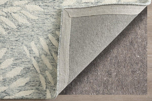 Feizy Rugs Wallace Handmade Wool Area Rug with Botanical Motif for Living Room or Bedroom 5' x 8' WAL8A38FGRY000E10
