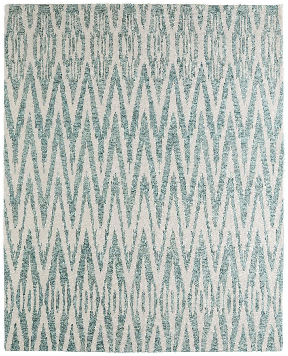 Feizy Rugs Wallace Hand Tufted Wool Chevron Area Rug for Modern Living Rooms and Bedrooms 5' x 8' WAL8A40FTEL000E10