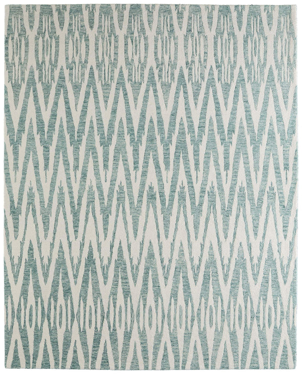 Feizy Rugs Wallace Hand Tufted Wool Chevron Area Rug for Modern Living Rooms and Bedrooms 5' x 8' WAL8A40FTEL000E10