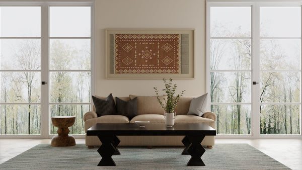 Feizy Rugs Wallace Hand Tufted Wool Chevron Area Rug for Modern Living Rooms and Bedrooms 5' x 8' WAL8A40FTEL000E10