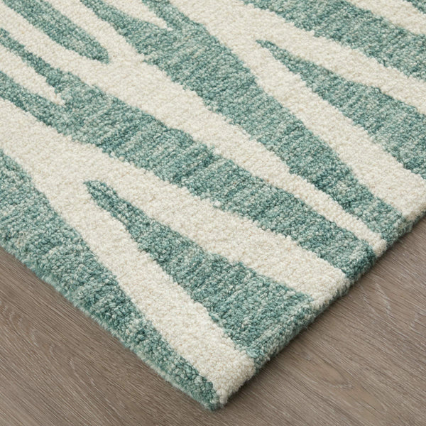 Feizy Rugs Wallace Hand Tufted Wool Chevron Area Rug for Modern Living Rooms and Bedrooms 5' x 8' WAL8A40FTEL000E10