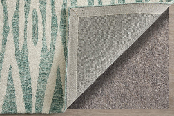 Feizy Rugs Wallace Hand Tufted Wool Chevron Area Rug for Modern Living Rooms and Bedrooms 5' x 8' WAL8A40FTEL000E10