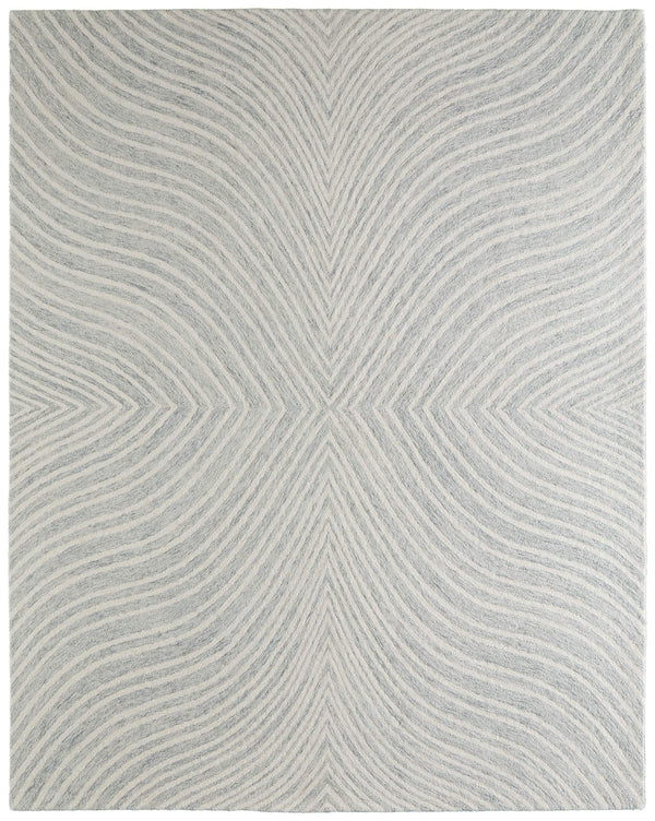 Feizy Rugs Wallace Hand-Tufted Wool Area Rug Abstract Pattern for Living Room or Bedroom 5' x 8' WAL8A41FGRY000E10
