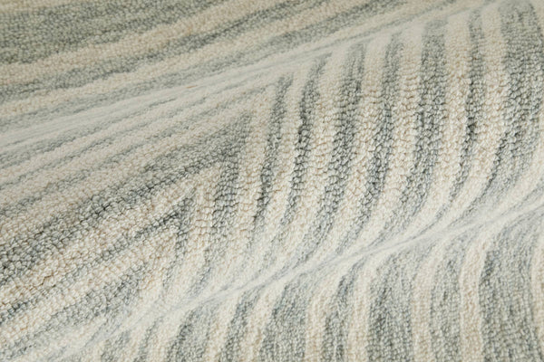 Feizy Rugs Wallace Hand-Tufted Wool Area Rug Abstract Pattern for Living Room or Bedroom 5' x 8' WAL8A41FGRY000E10