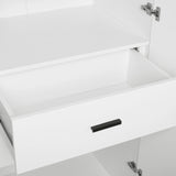 Lee Wardrobe Closet 1.0 in White WC001-WH Manhattan Comfort