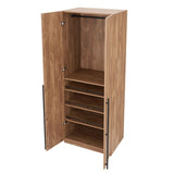 Lee Wardrobe Closet 3.0 in Golden Brown WC003-GB Manhattan Comfort