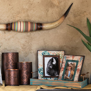 Hiend Accents Cactus Picture Frame Set - Charming Southwestern Design For Stylish Home Decor And Cherished Memories Tan Resin Wd1706