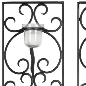 Safavieh EDWINA Votive Wall Decor Set - Elegant 3-Panel Candle Holders for Warm, Ambient Lighting Decor WDC1009A