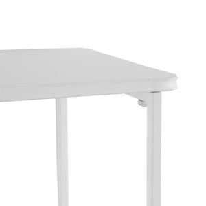 Safavieh ANTHE, 45.25" White Metal Wall Shelf – Modern Sculptural Design for Stylish Home Decor and Display WDC5001B